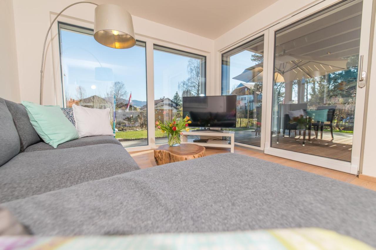 Helle Wohnung Mit Bergblick & Eigener Terrasse Bad Tölz Exteriör bild
