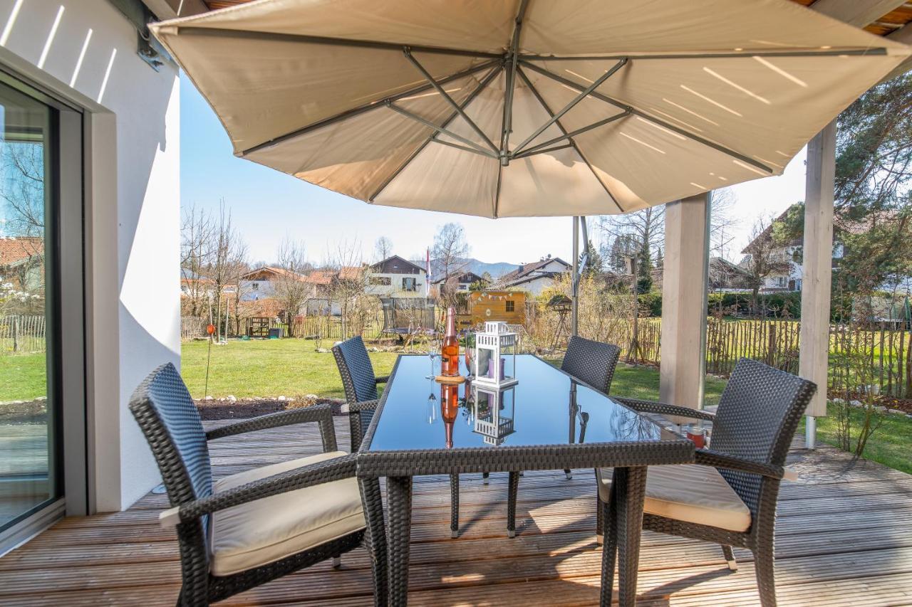Helle Wohnung Mit Bergblick & Eigener Terrasse Bad Tölz Exteriör bild