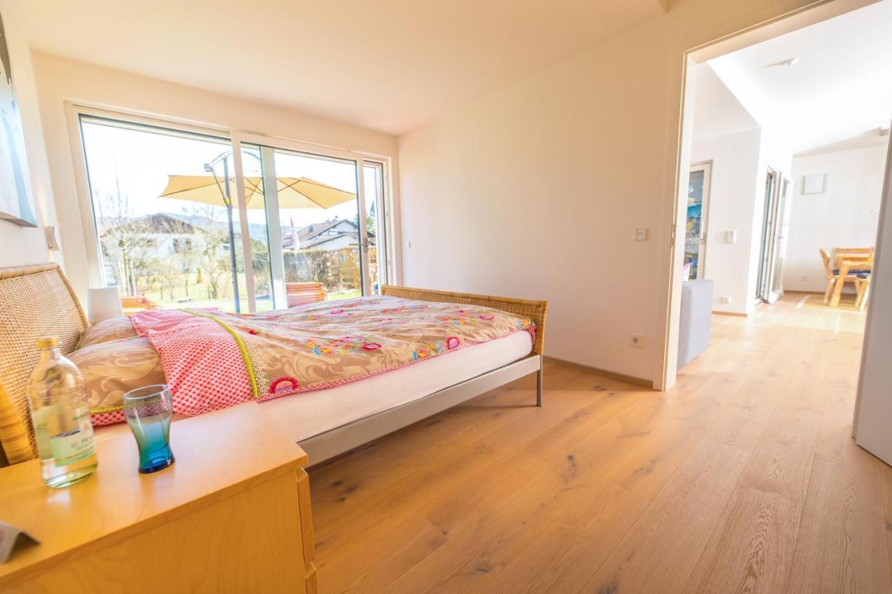Helle Wohnung Mit Bergblick & Eigener Terrasse Bad Tölz Exteriör bild
